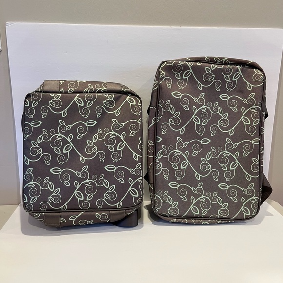 Princess House Cook & Carry Totes Set of 2 Food Storage Travel Bags - Picture 2 of 13